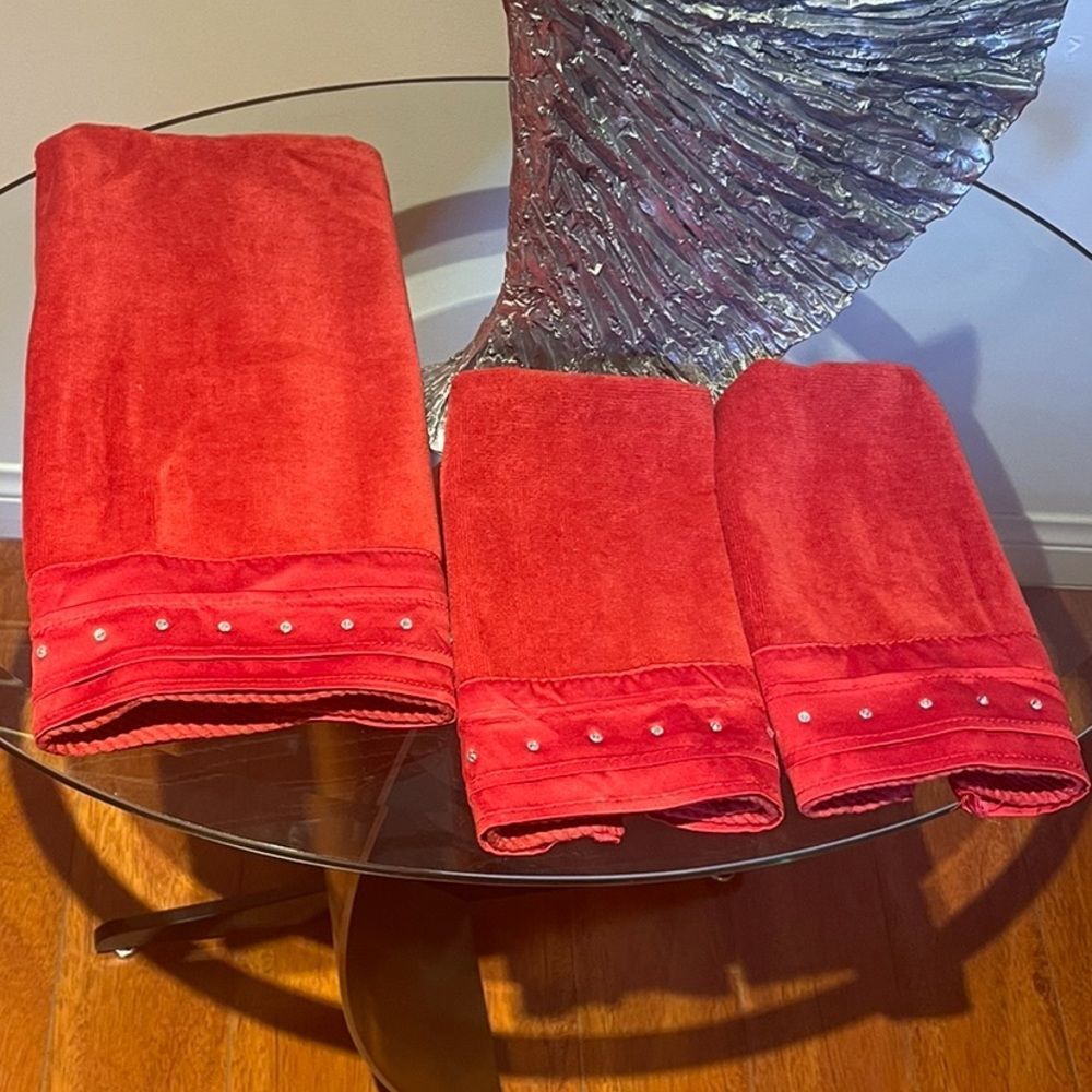 3 pcs Towel set(100%cotton)